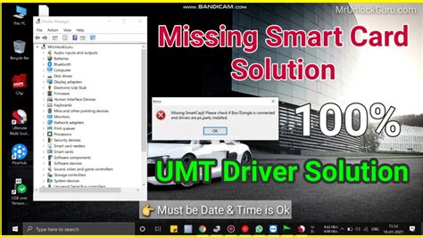 missing smart card driver umt|download umt smart card driver.